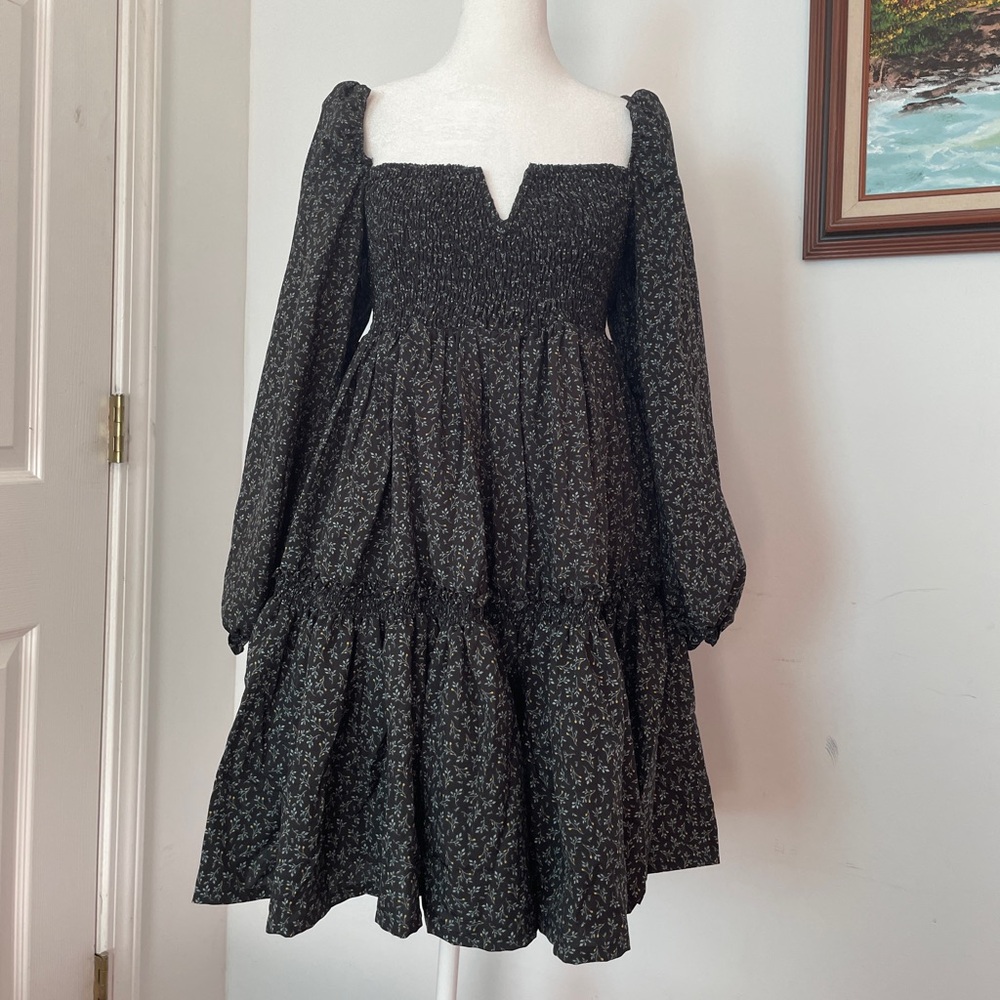 Women’s SMOCKED dress | Floral dress
